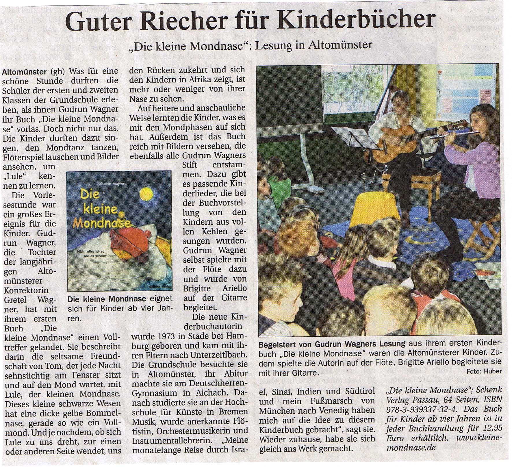 Aichacher Zeitung vom 12.12.2007